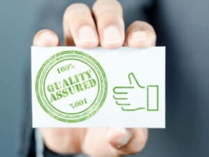 certificato di qualità 